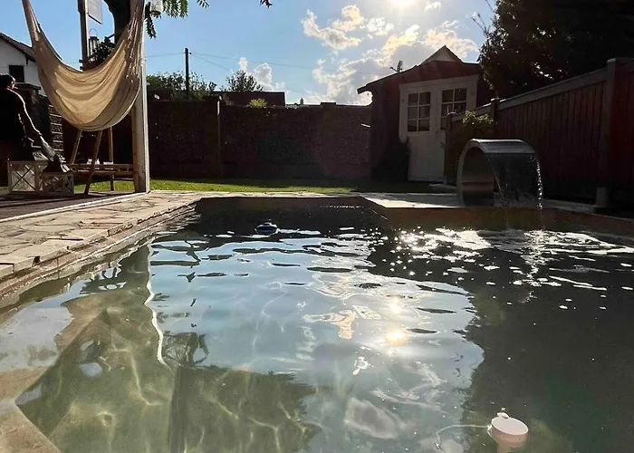 Wohlfuehloase Mit Pool, Kamin & Grosser Terrasse アパート